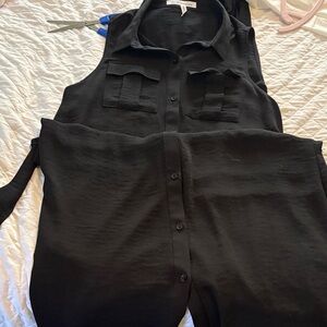 BCBGeneration Black Sleeveless dress